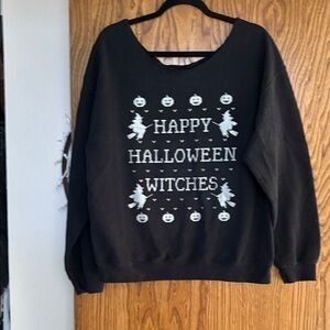 Black Halloween Sweater